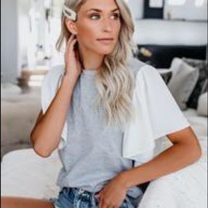 VICI | Cinderella Cotton Mixed Media Tee